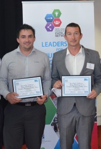 Mitch Hall and Dan Baker from Auspits
