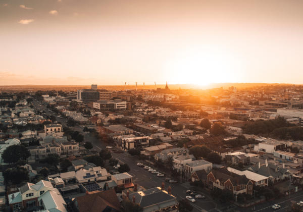 Geelong at sunrise