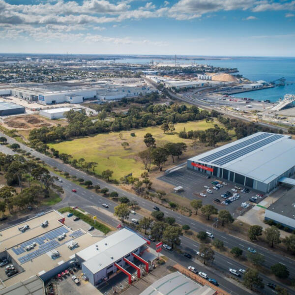 Image of industrial land overview