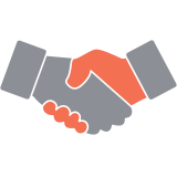 Welcome business icon