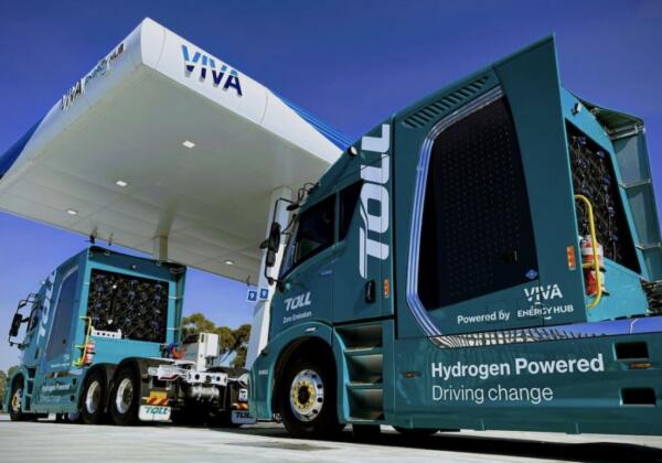 Viva Energy and Toll Group Hydrogen prime mover